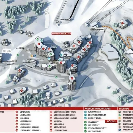 Cosy Pour 4 Au Centre Des Orres, Acces Direct Pistes - Fr-1-322-180 *